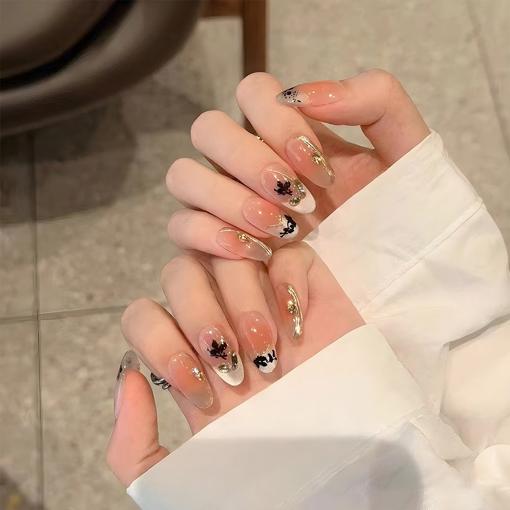 Hand Worn Nail Piece In China-Chic Red In The Year Of The Snake