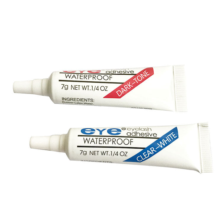 Waterproof Clear & Black Eyelash Glue – Strong Hold Strip Lash Adhesive