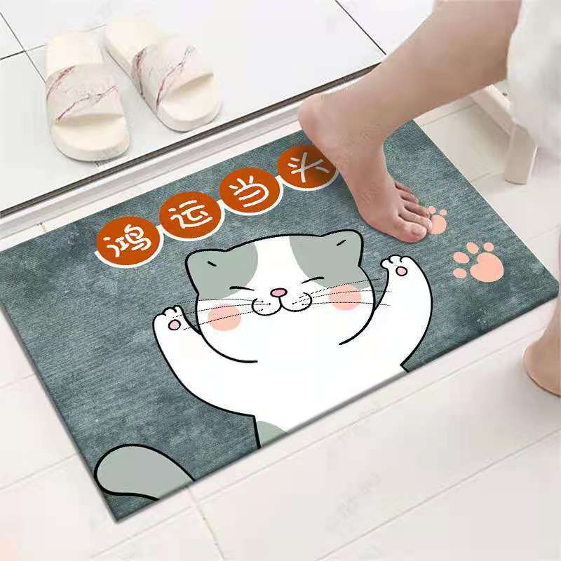 Absorbent Non-Slip Bathroom & Kitchen Floor Mats – Toilet & Home Use