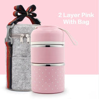 Pink 2 Layers and Box