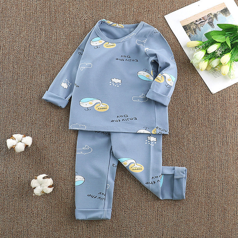 Big children's underwear set in autumn