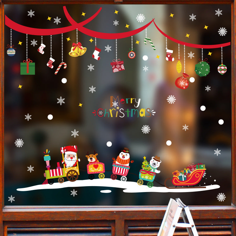 Christmas Glass Window Stickers Decoration