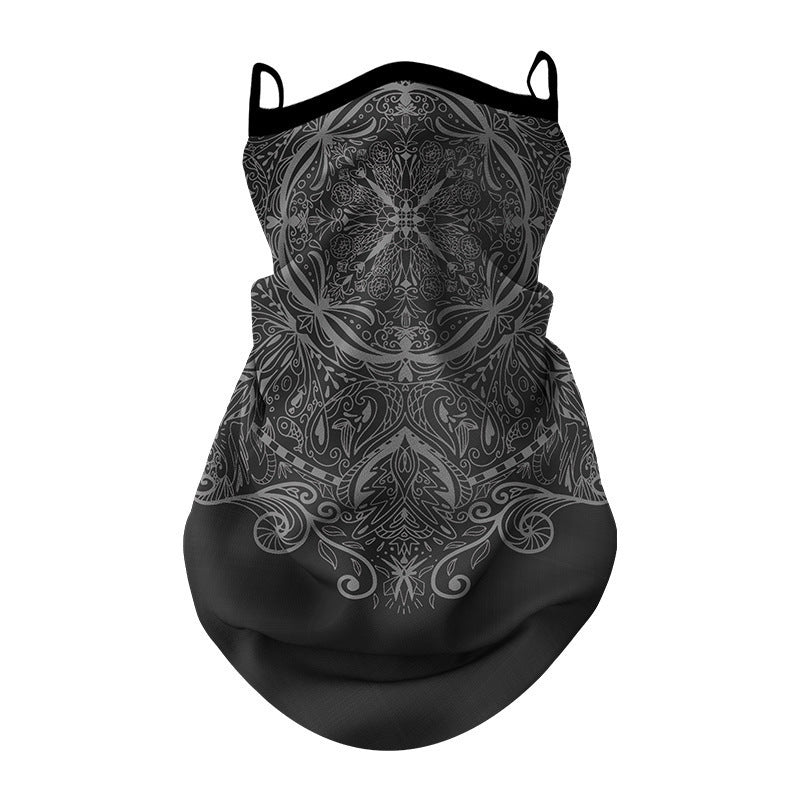 Integrated Sun Mask for Full Face & Neck Protection
