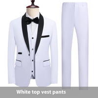 White Top Vest Pants