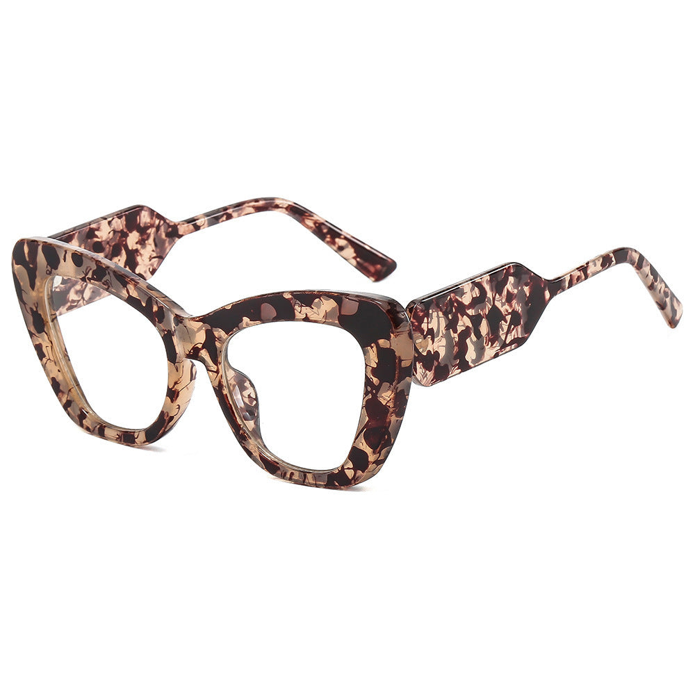 Plain Contrast Color Sunglasses – European & American Fashion Sun Glasses