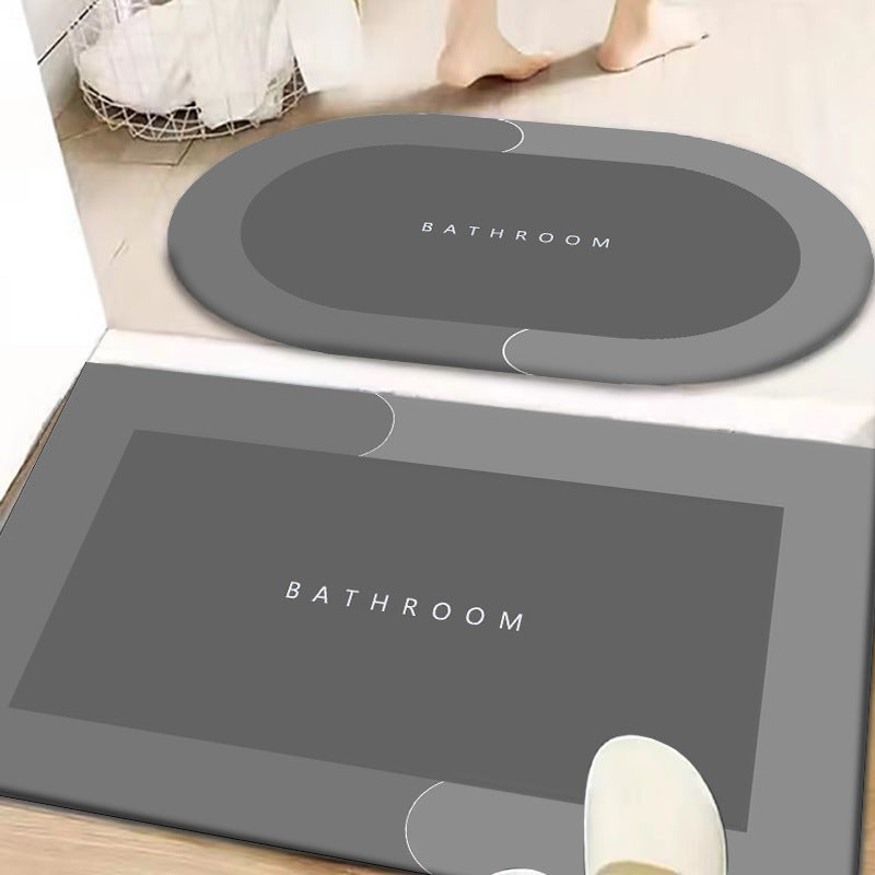 Bathroom Floor Mats – Absorbent Non-Slip Bath Rugs