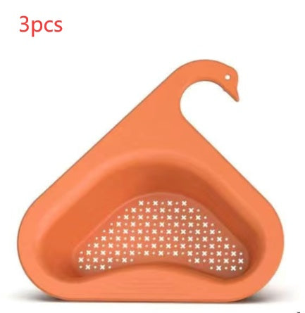 Stainless Steel Sink Hanging Fruit And Veggie Drain Basket
