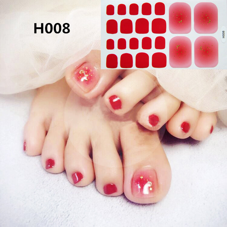 Toenail Sticker Mask Craft Summer