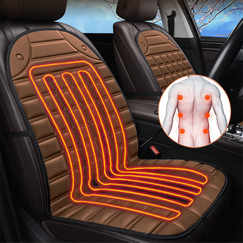 On-Board Heated Seat Cushion – Interior Thermal Insulation for Winter Body Heating