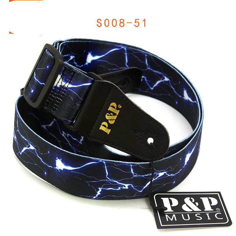 Guitar Strap Printed Starry Sky Instrument Accessories