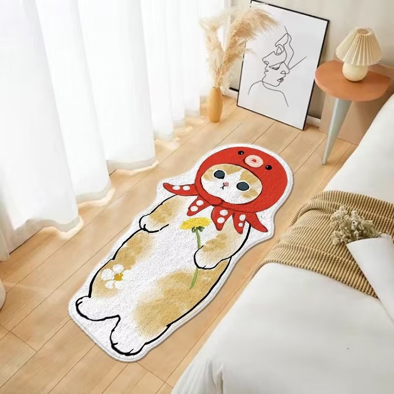 Cat Floor Mat  Cashmere Bed Blanket