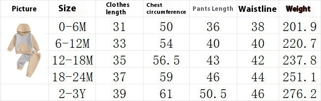 Boys Long Sleeve Ribbed Cotton Two Piece Set Regular Fit