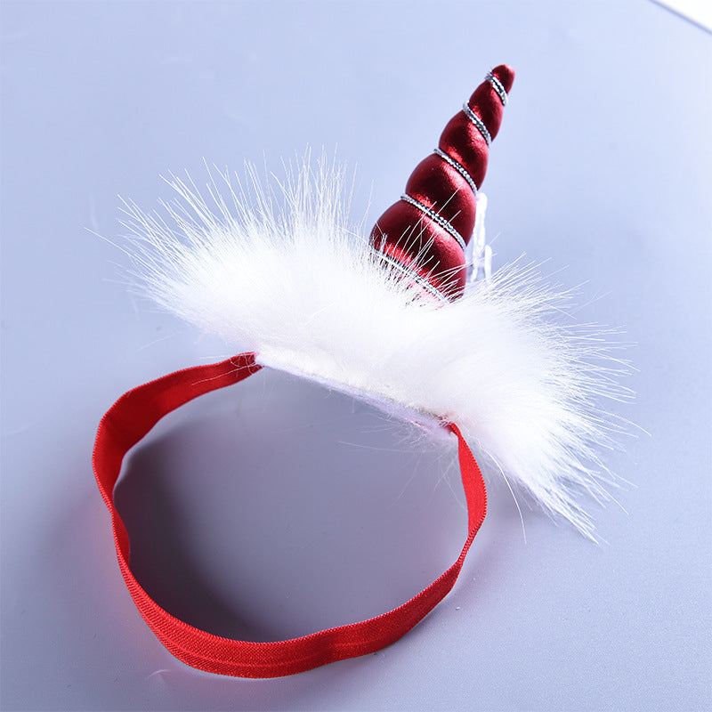 Scarlet Halloween Party Tutu Baby Headband