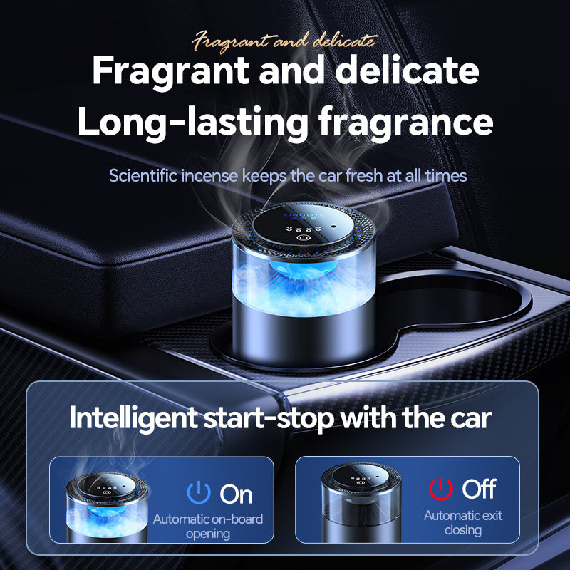 Car Aromatherapy Diffuser, Cloud Mist Air Freshener with Natural Fragrance for Cars, Trucks, RVs, and Sedans