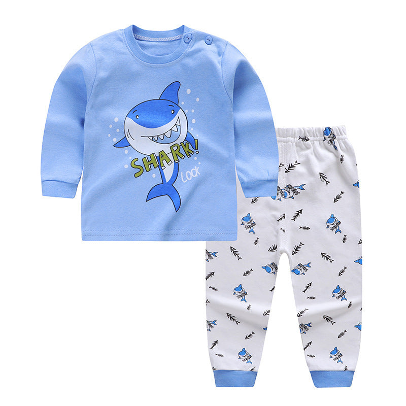 Boys And Girls, Infants Autumn Clothes And Long Trousers Home Service