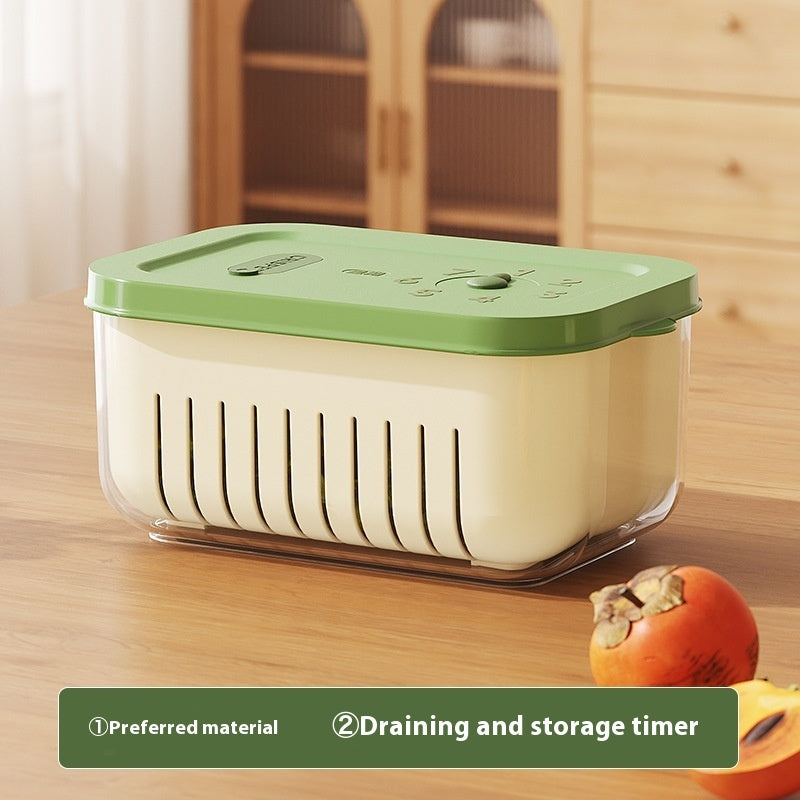Household Minimalist Kitchen Timing Crisper
