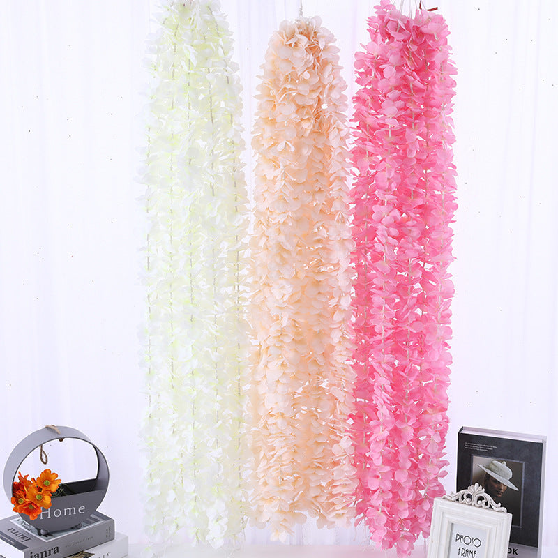 Orchid String Ceiling Petals Wedding Arrangement Hanging Home