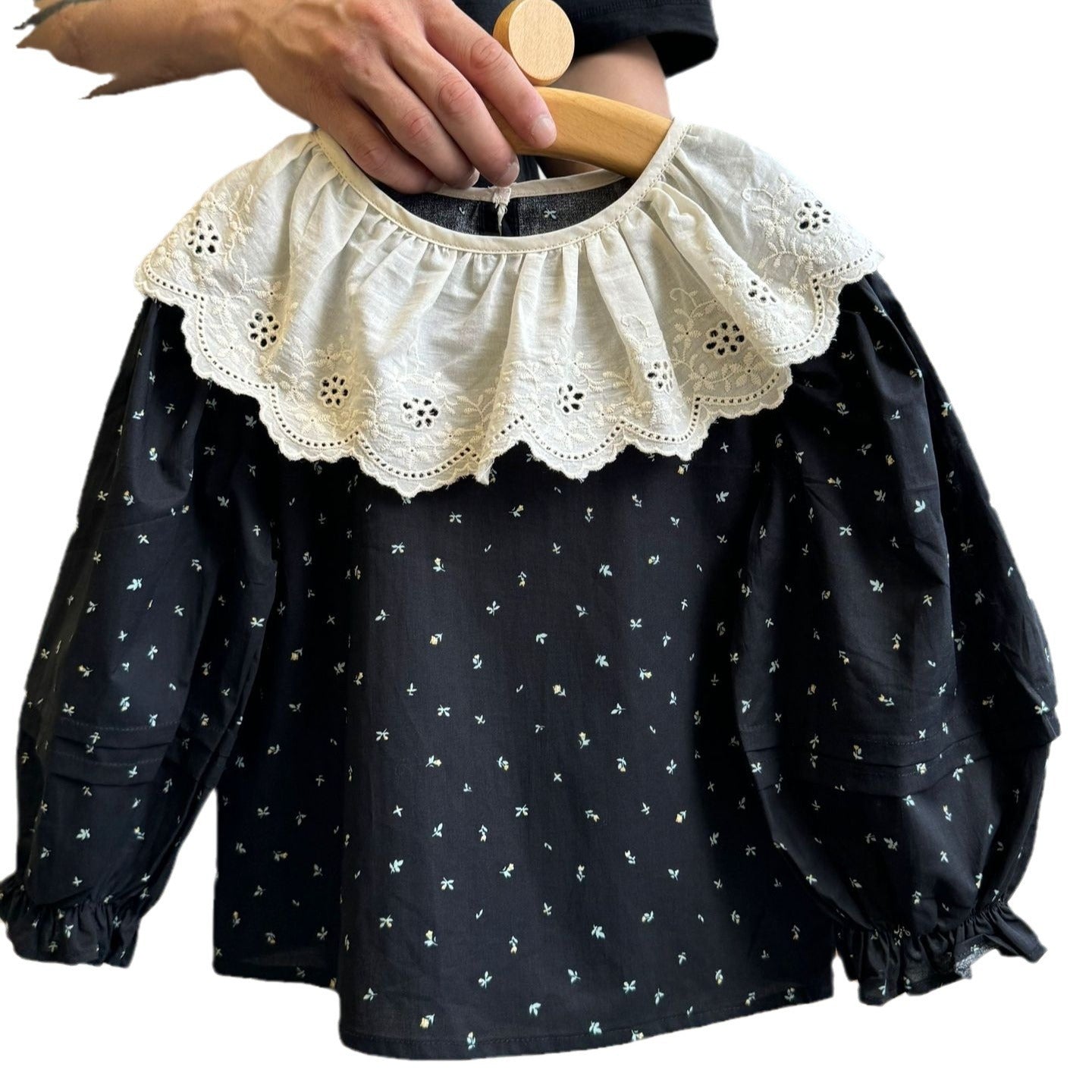 Girls' Floral Shirt Western Style Fashion Suit