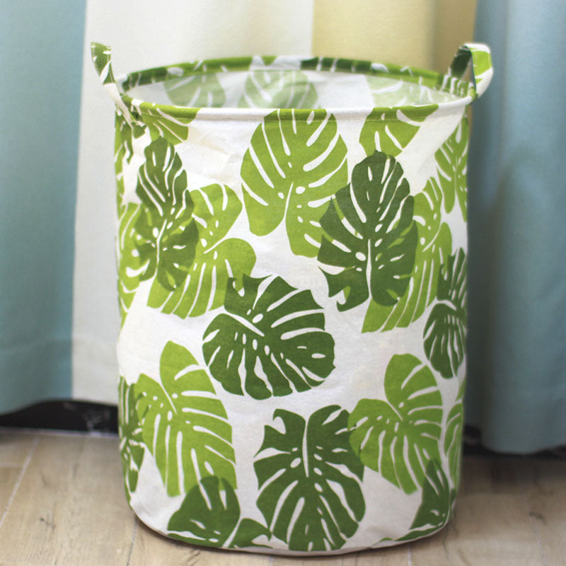 Fabric Dirty Clothes Basket Folding Storage