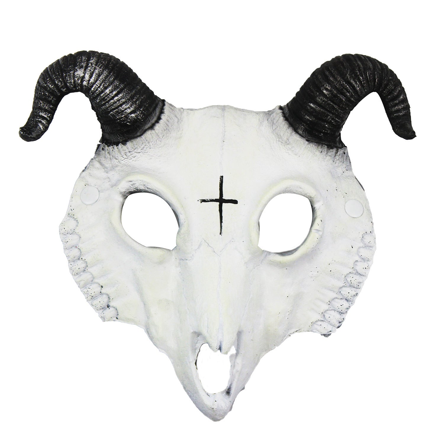 Goat Mask – Realistic PU Animal Headgear for Halloween Party and Cosplay