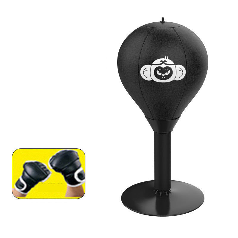 Tabletop Boxing Reflex Ball with Suction Cup – Kickboxing & Reaction Training Equipment for Kids