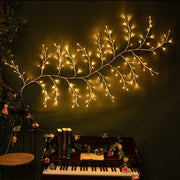 Decorative Lights String Bedroom Layout