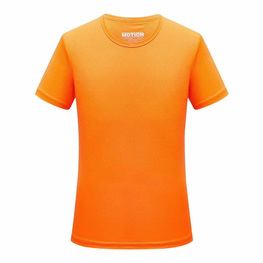 Mens Slim Fit Quick Dry T Shirt Solid Athletic For Running