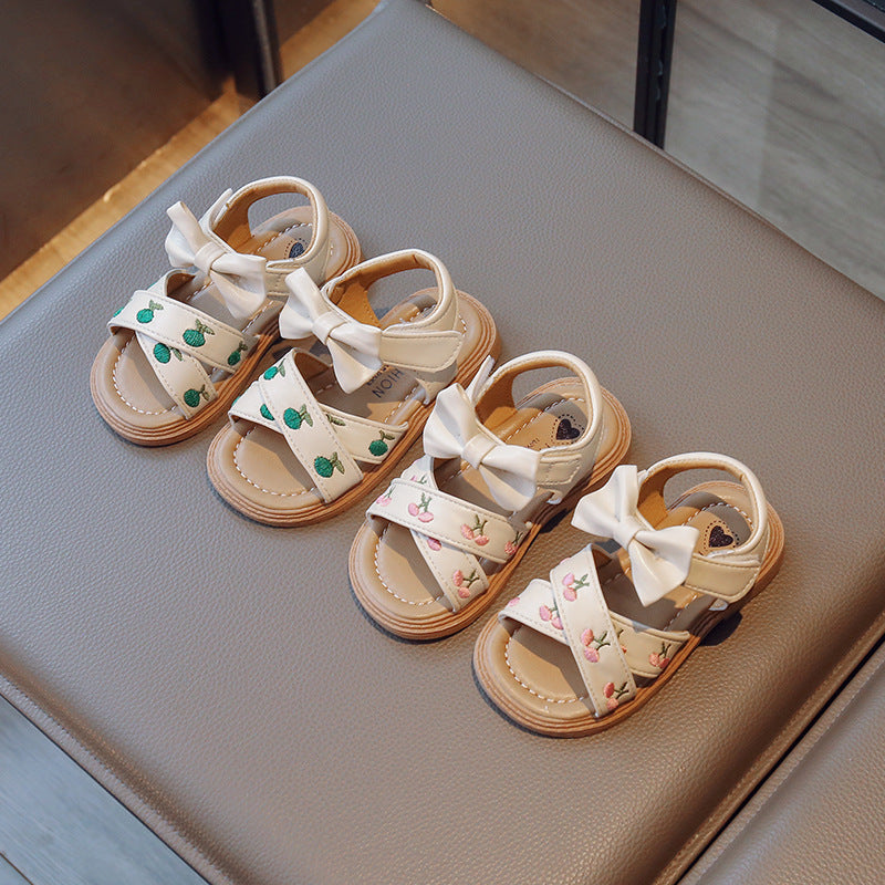 New Fashion Princess Shoes Soft Bottom Embroidered Shoes