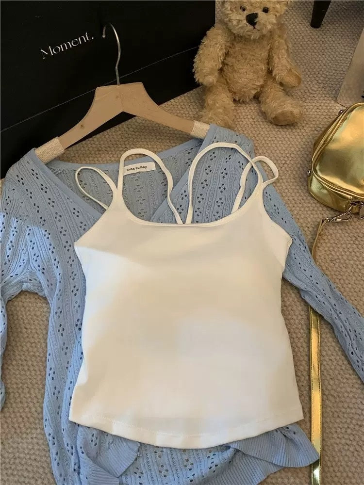 Women's Double-shoulder Strap Sling Top