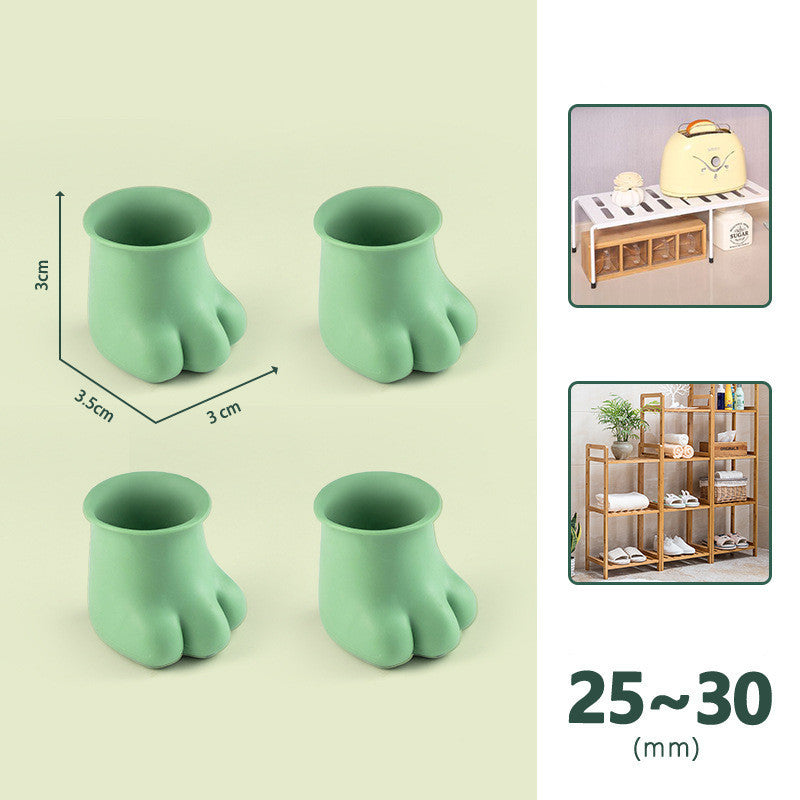 Silicone Table And Chair Foot Cover Cute Claw Table And Chair Protective Cover