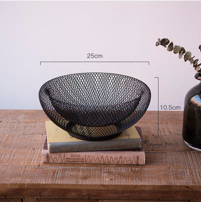 Creative And Simple Fruit Tray Home Desktop Storage Basket