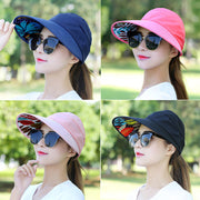 Summer Travel Ladies Printed Sun Hat