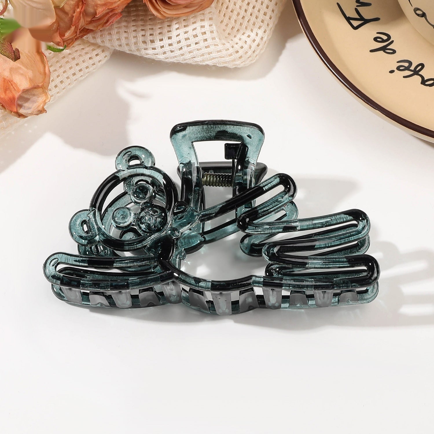 Fashion Lady Amber Barrettes Large