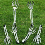 Halloween Decorations Simulation Hand Bone Skeleton Courtyard Floor Outlet