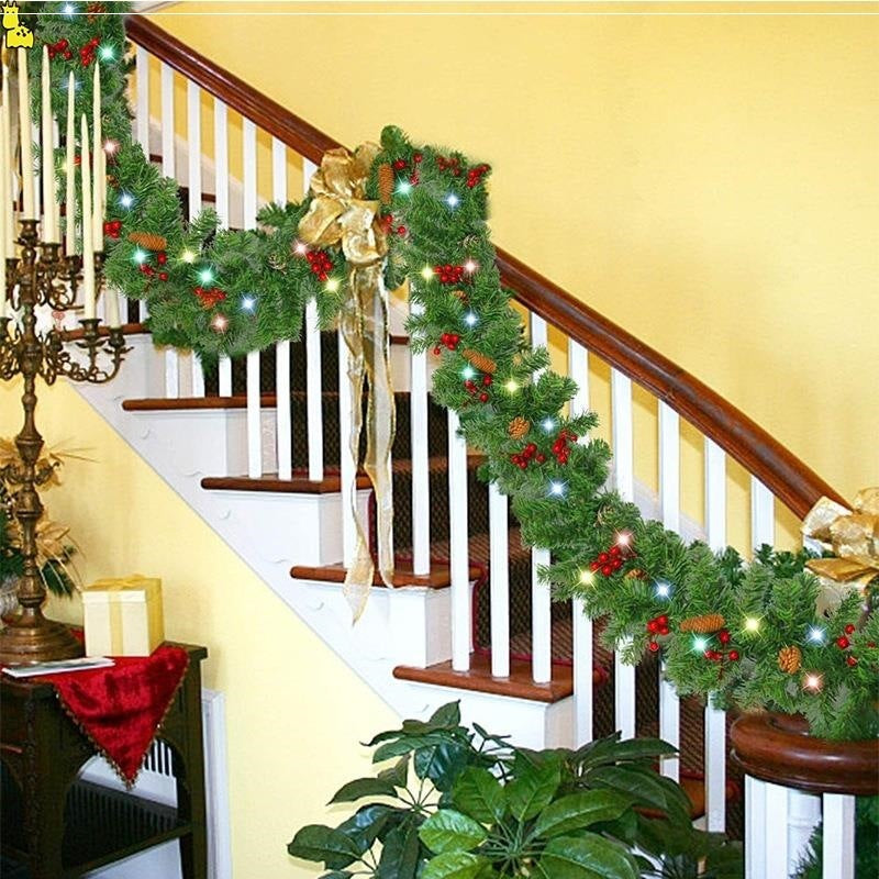 Door Hanging Decoration Christmas Encryption Cane