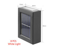 8pcs White light