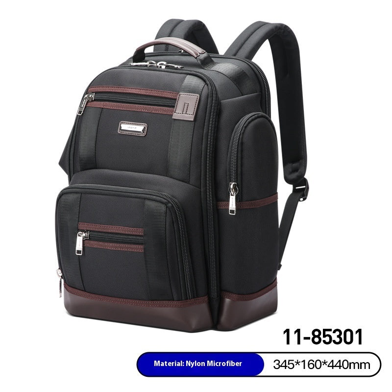 Multi-pocket Schoolbag Large Capacity Multifunctional Oxford Cloth Travel Laptop Bag