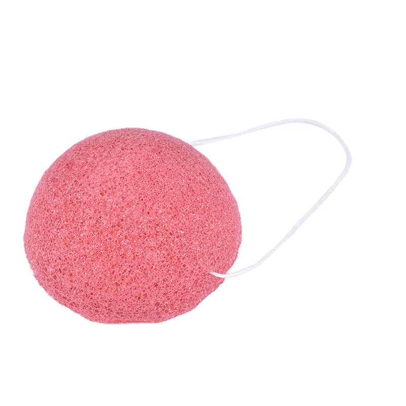 Konjac Facial Cleansing Sponge – Bamboo Charcoal Deep Clean Exfoliator