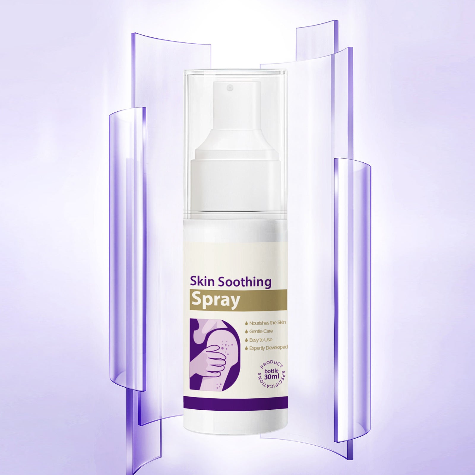 Non-standard Herbal Cool Skin Care Smooth Skin Rejuvenation External Spray