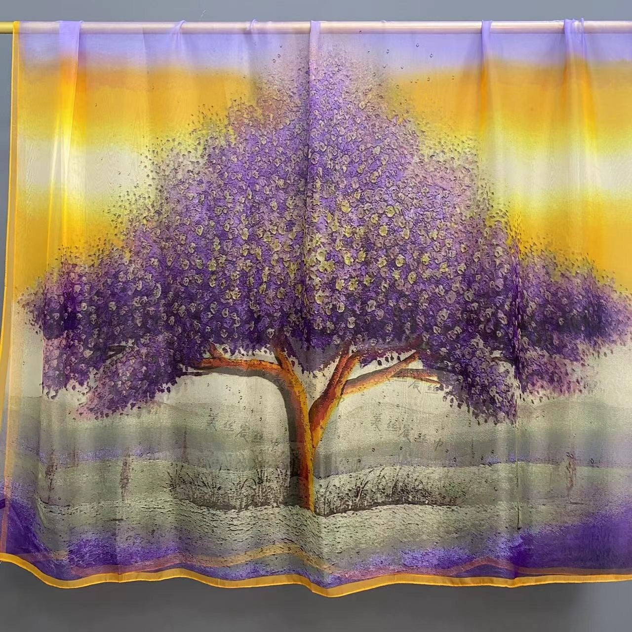 Yarn Cashew Printed Beach Travel Sun Protection Scarf