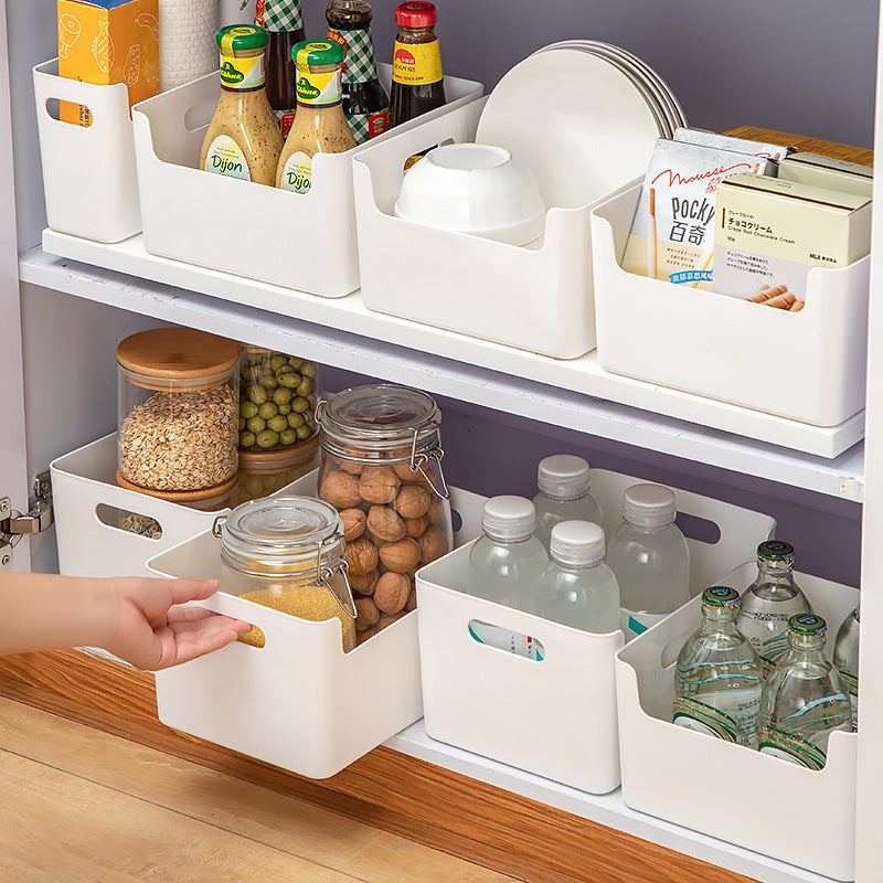Tableware Rectangular Storage Box Plastic Sundries