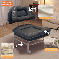 Black Backrest X Cushion
