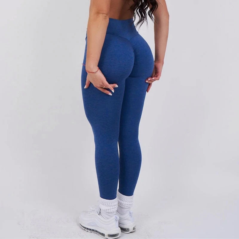 Seamless Scrunch Leggings – Tummy Control High-Rise Workout Pants