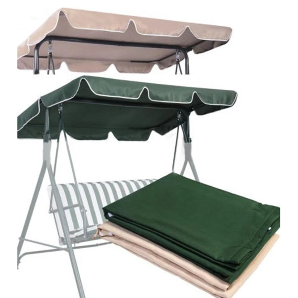 Swing Roof Covering Garden Courtyard