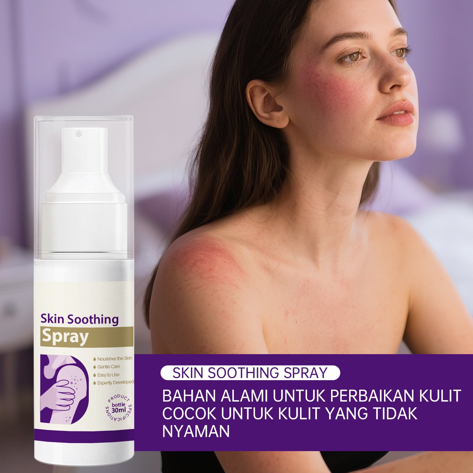 Non-standard Herbal Cool Skin Care Smooth Skin Rejuvenation External Spray