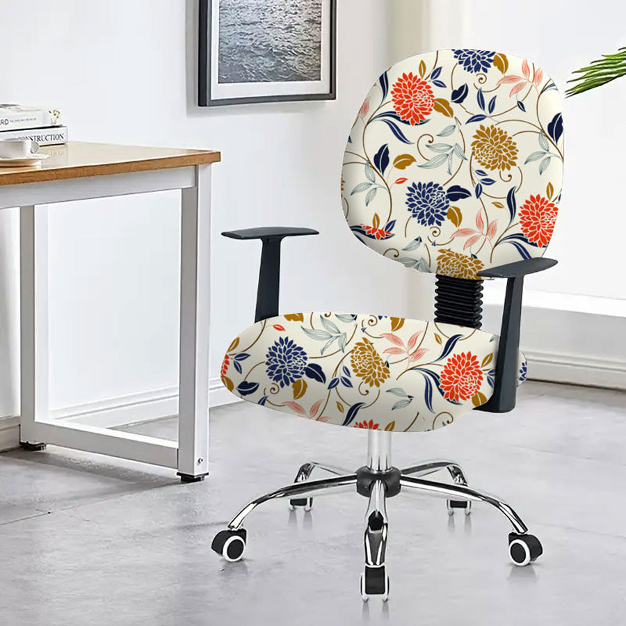 Universal Elastic Polyester Office Computer Chair Armrest Cover