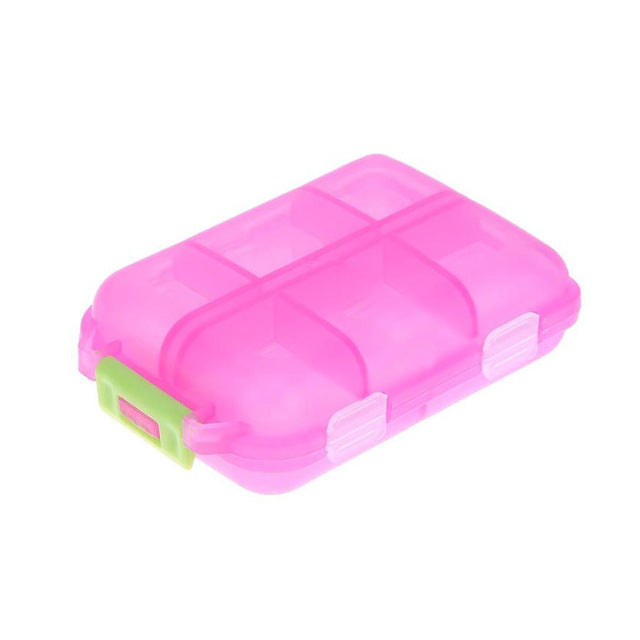 New Travel Convenient Medicine Pill Box Grids Pills Dispen