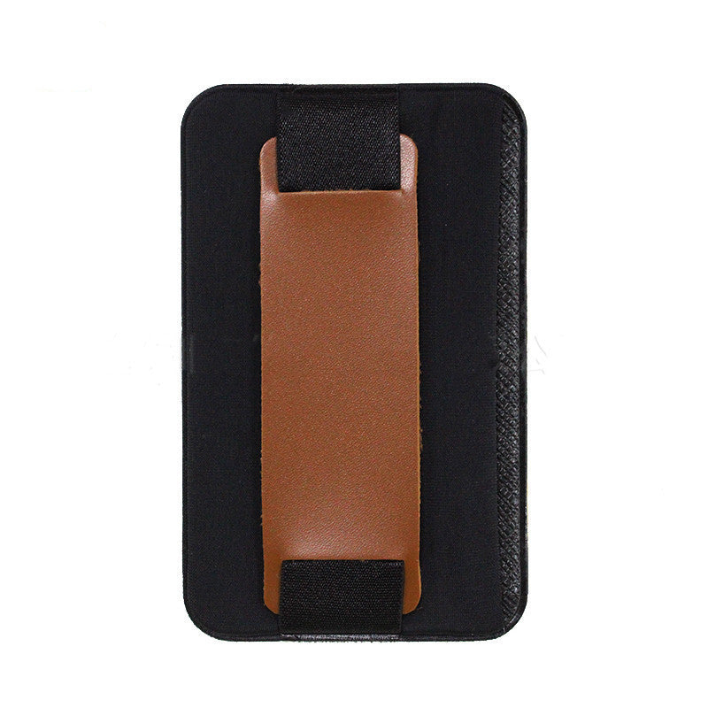 Unisex Slim Lycra Sticky Wallet For Phone Cards Case
