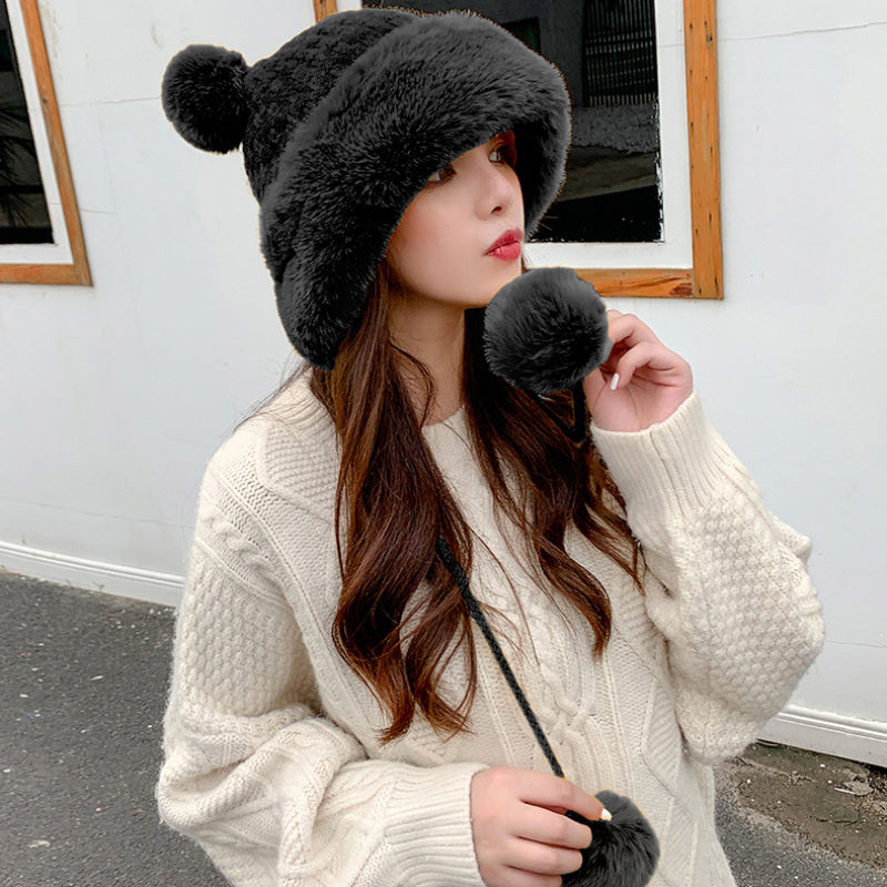 Autumn And Winter Ladies New Korean Style Knitted Wool Hat
