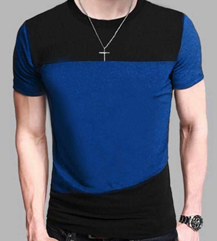 Men's Slim Fit Short Sleeve Polyester T Shirt Casual Wear